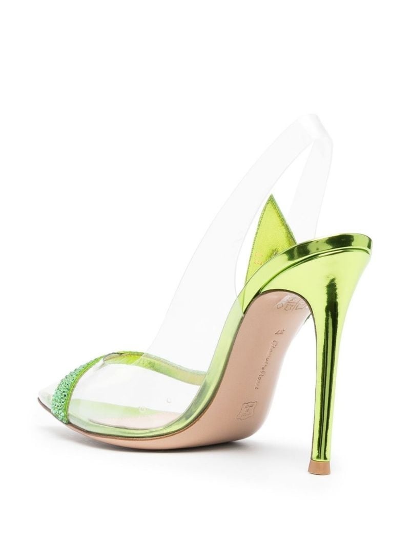 Hortensia 105mm slingback pumps - 3