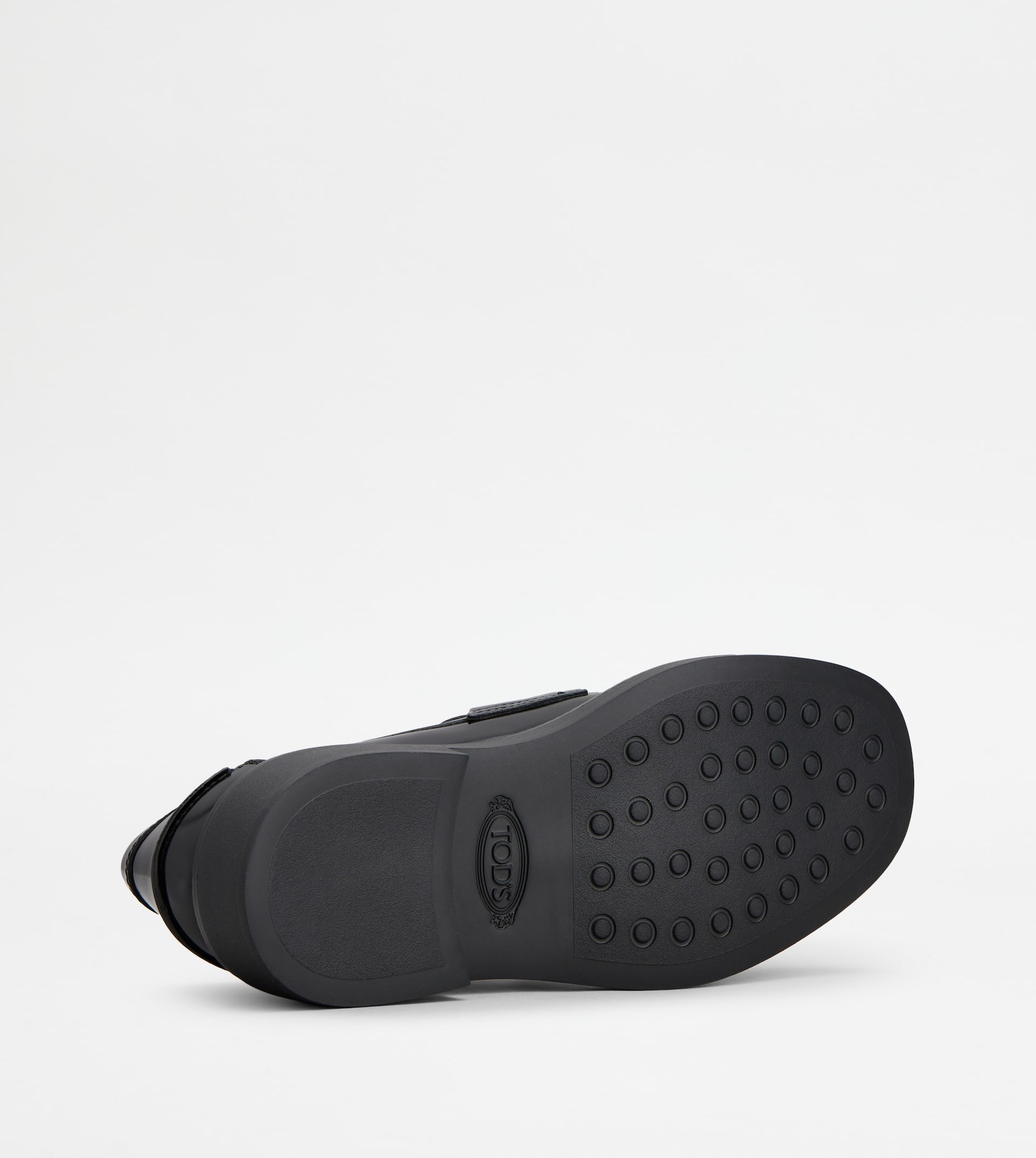 LOAFERS IN LEATHER - BLACK - 5