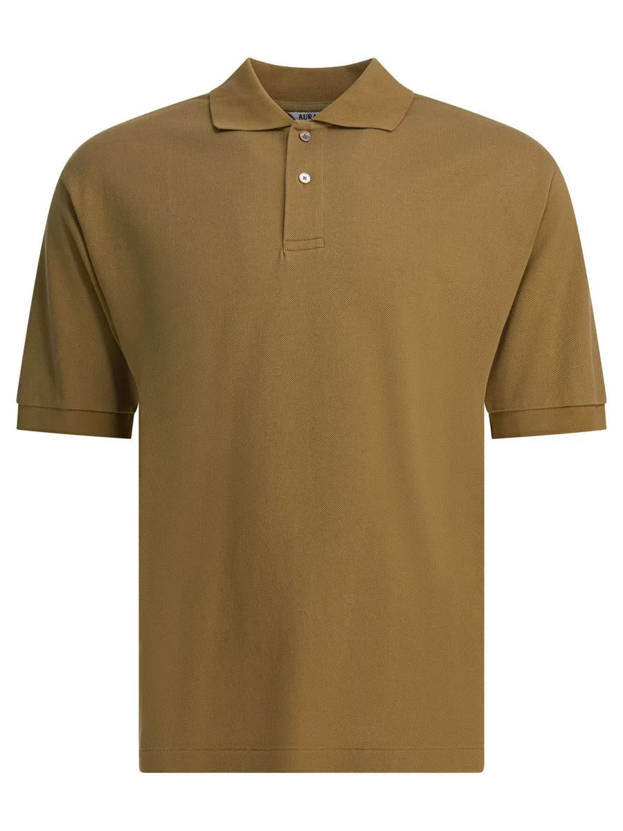 Auralee Heavy Cotton Polo Shirt - 1
