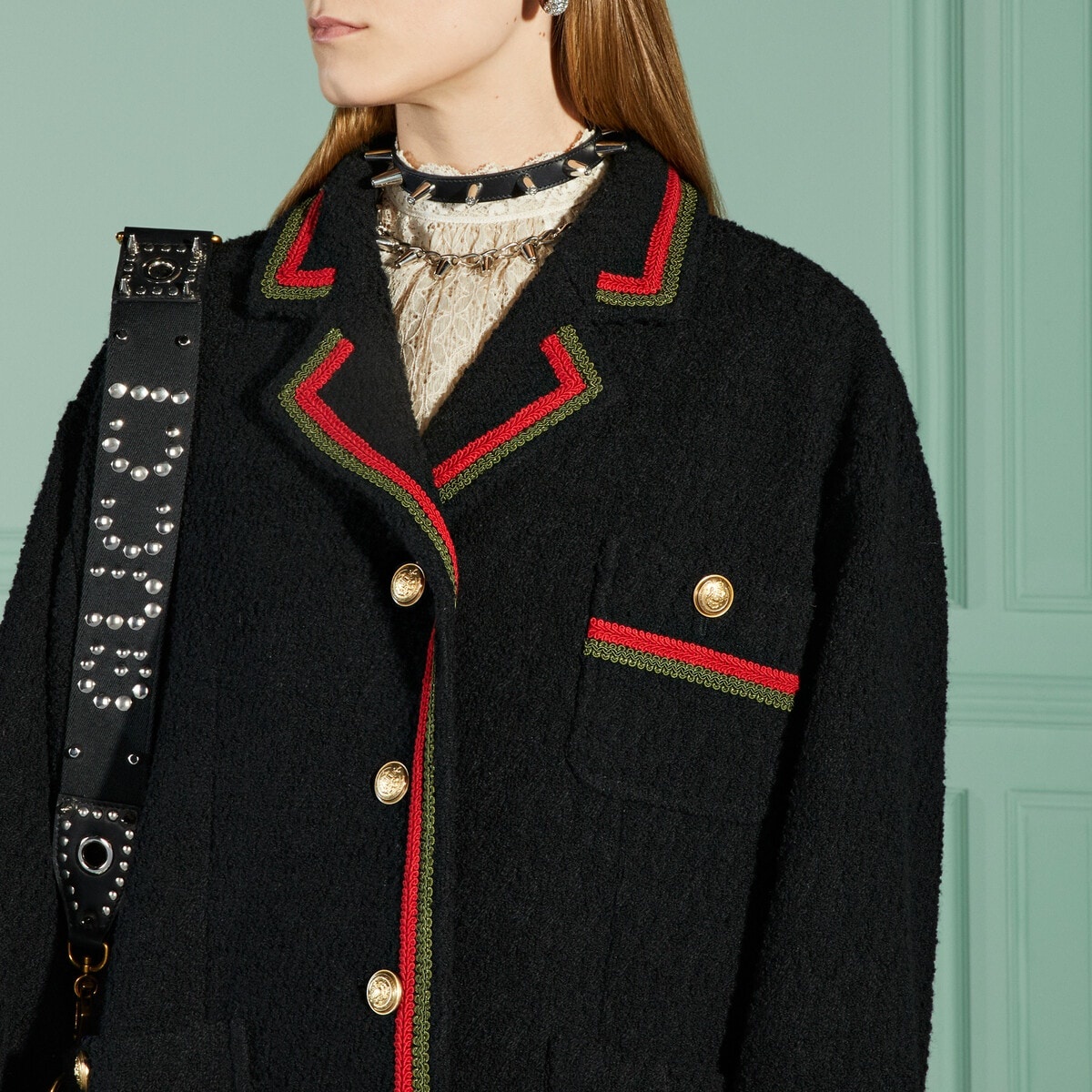 Tweed wool coat - 3