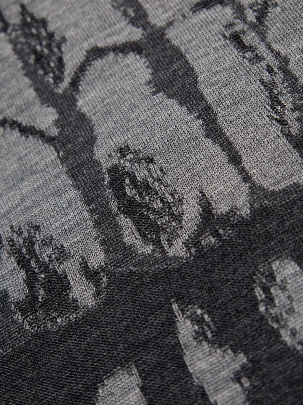 Skull print sweater - 4