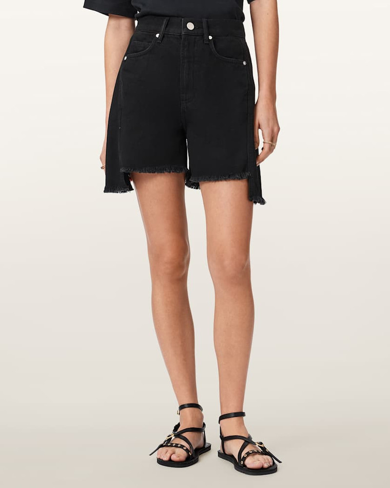 FRANKIE HIGH WAISTED DENIM SHORTS 3
