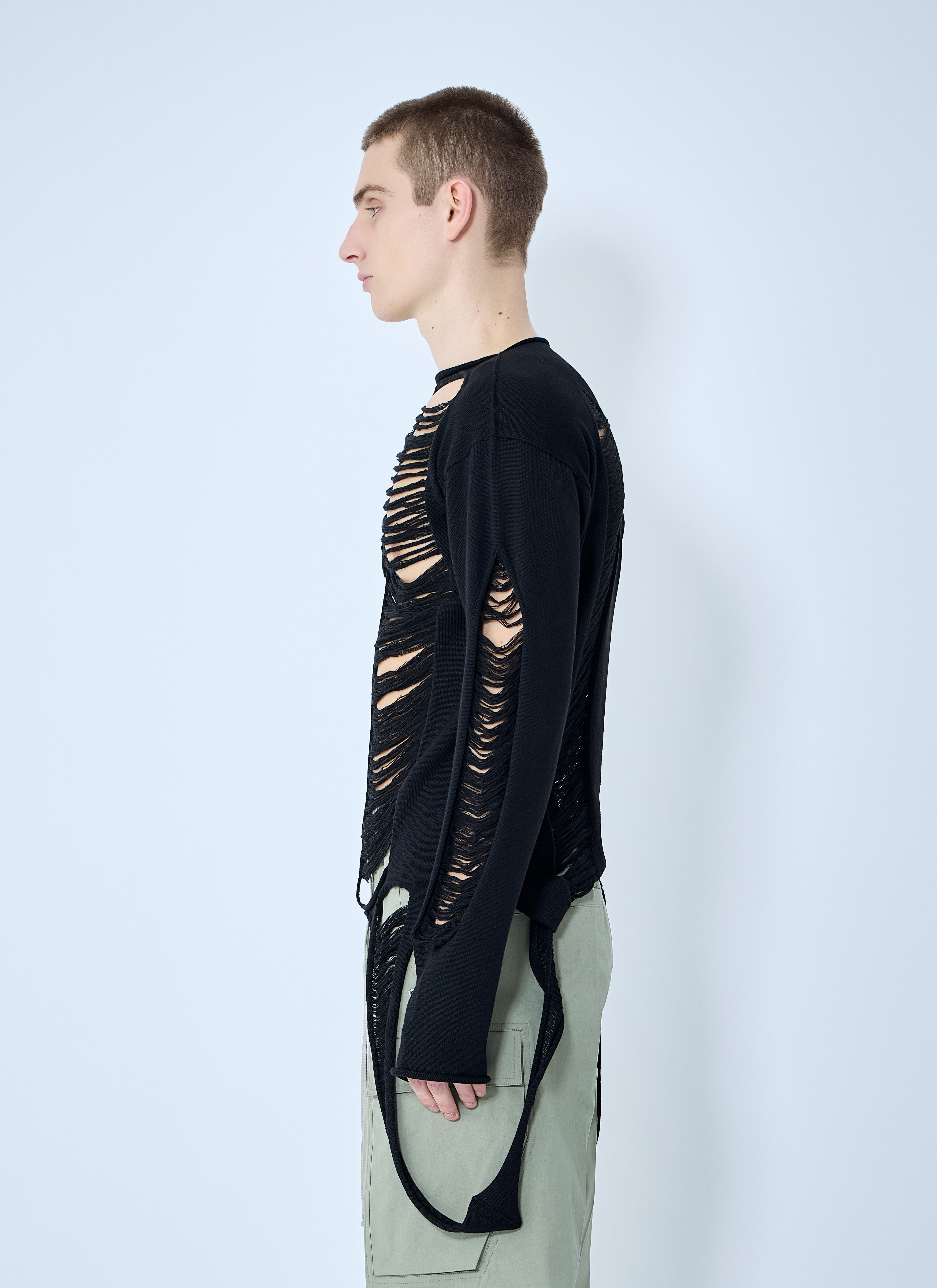 Laddered Sweater - 3