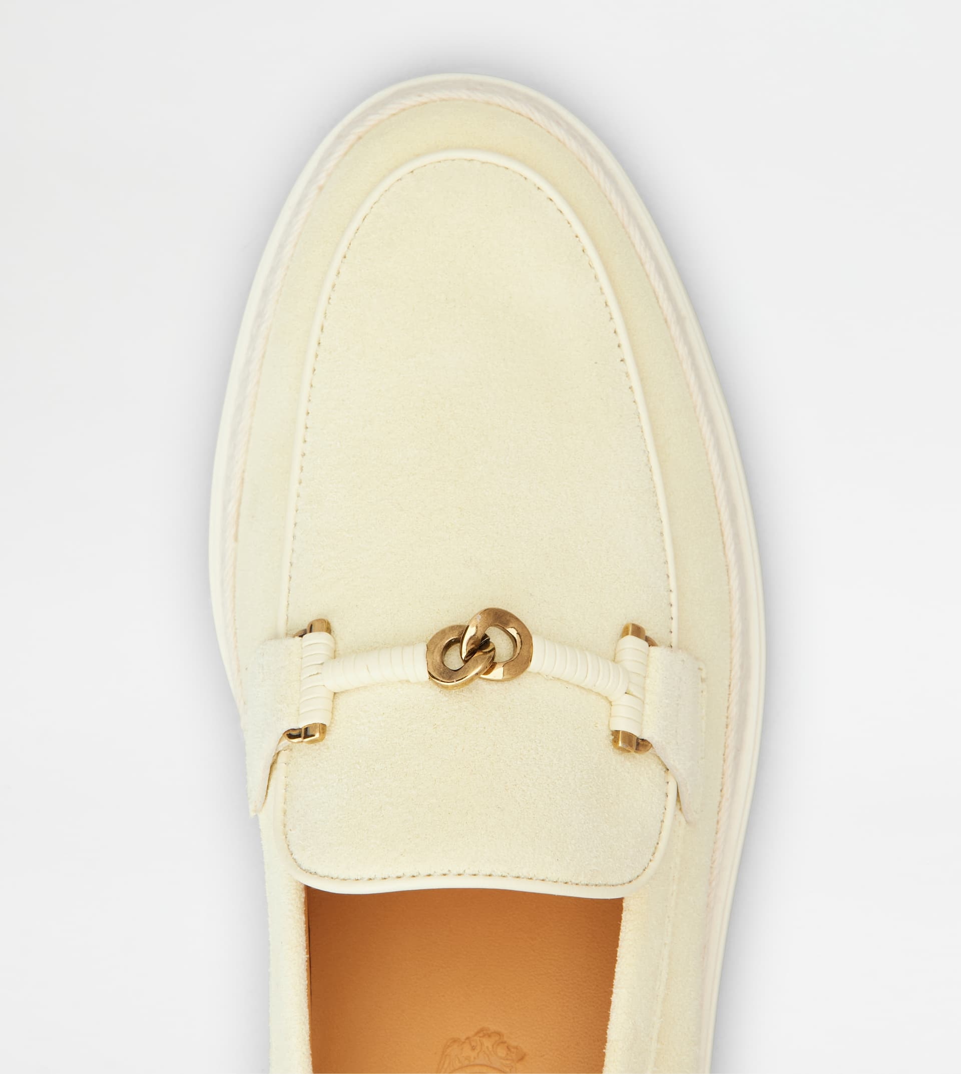 LOAFERS IN SUEDE - YELLOW - 5