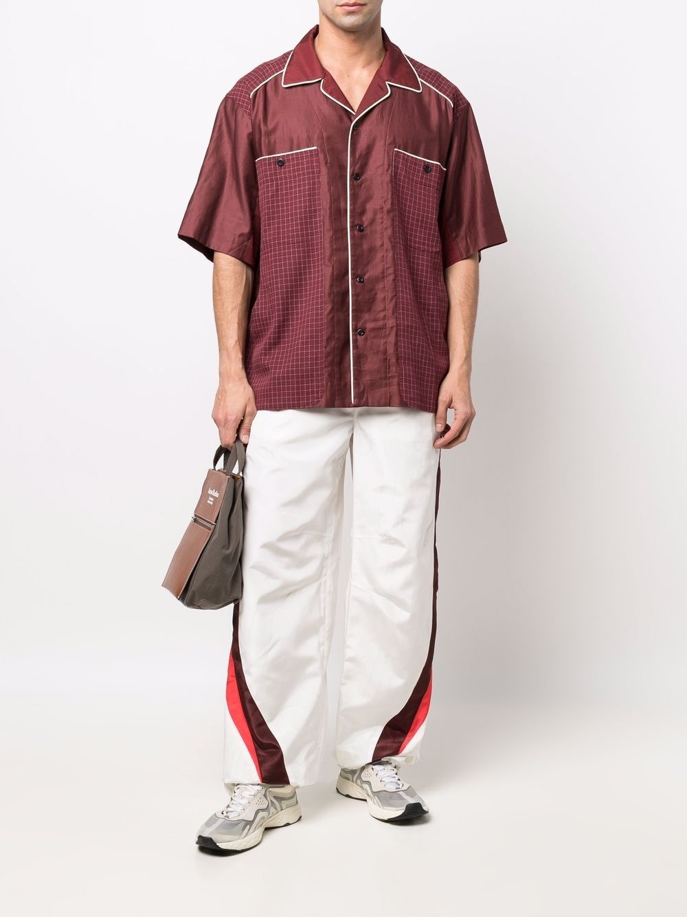 side-stripe track pants - 2