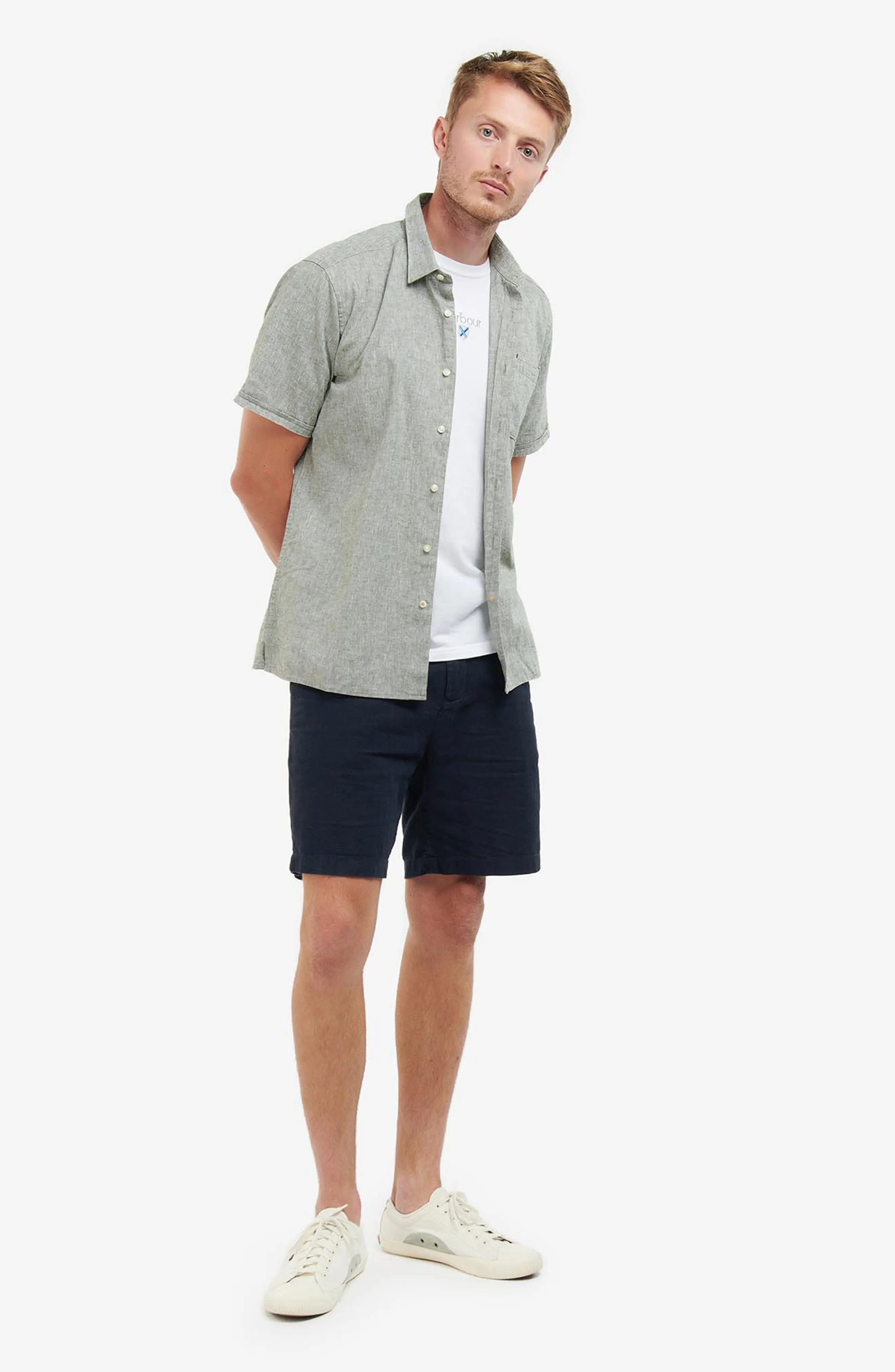 Nelson Linen & Cotton Button-Up Shirt - 5