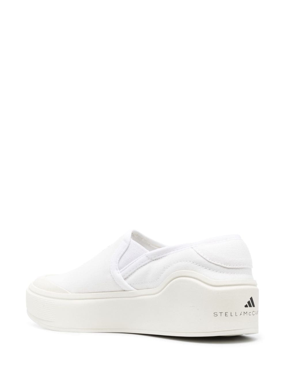 logo-print slip-on sneakers - 3