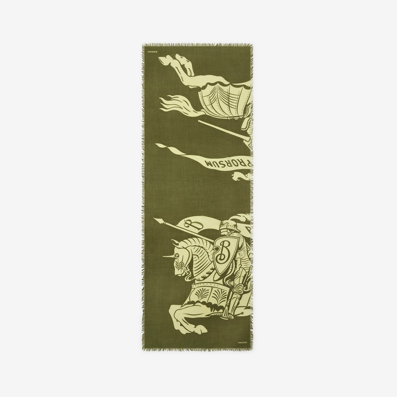 Wide EKD Wool Scarf 6