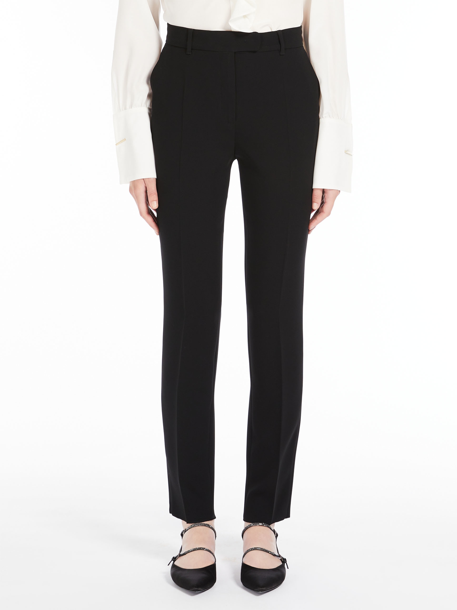 JERTA Straight-fit technical cady trousers - 3