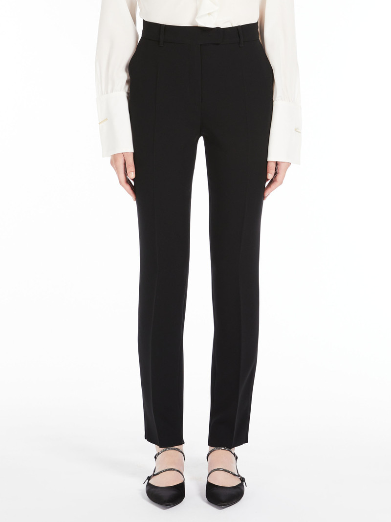 JERTA Straight-fit technical cady trousers 3