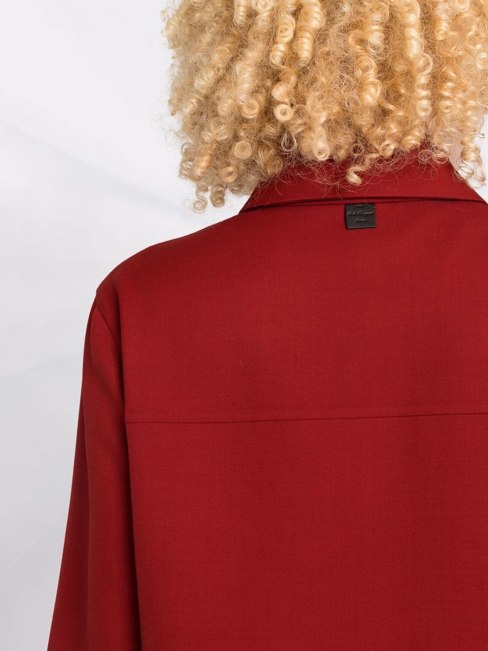 long-sleeve virgin wool shirt - 3