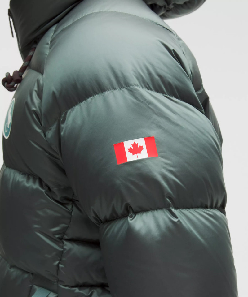 Team Canada Men's Wunder Puff Large-Hood Jacket Shine *CPC Logo 9