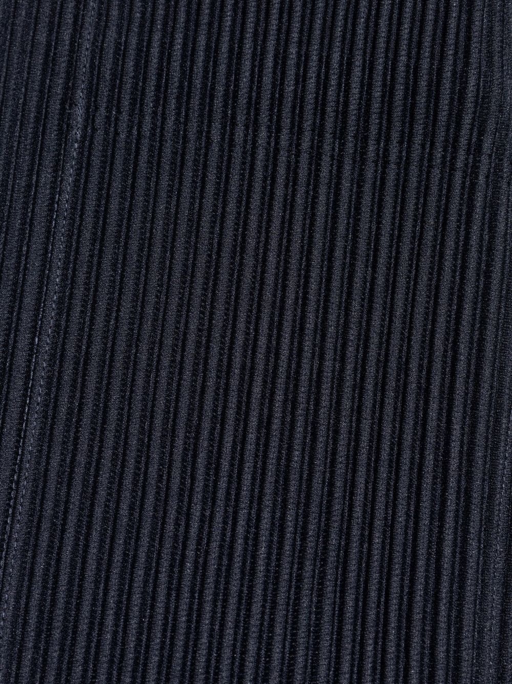 pleated single-breasted blazer - 5