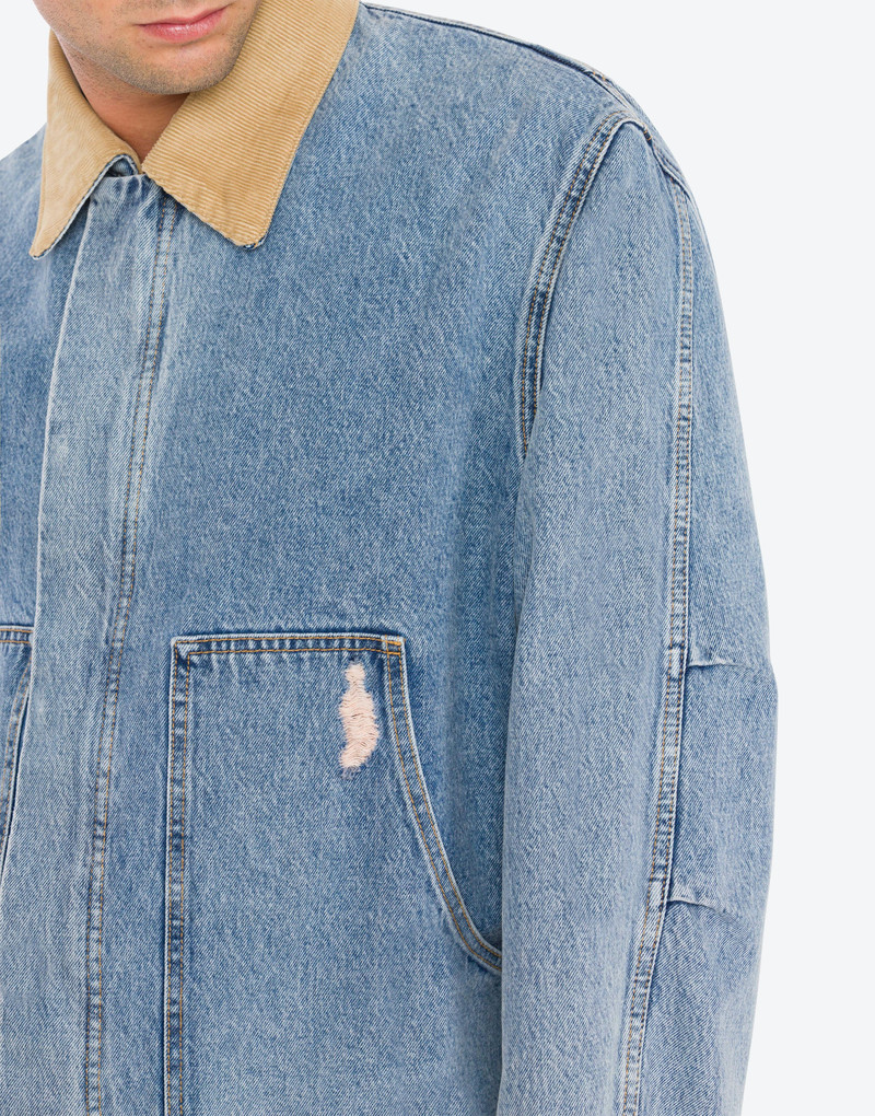 DESTROYED DENIM JACKET 4