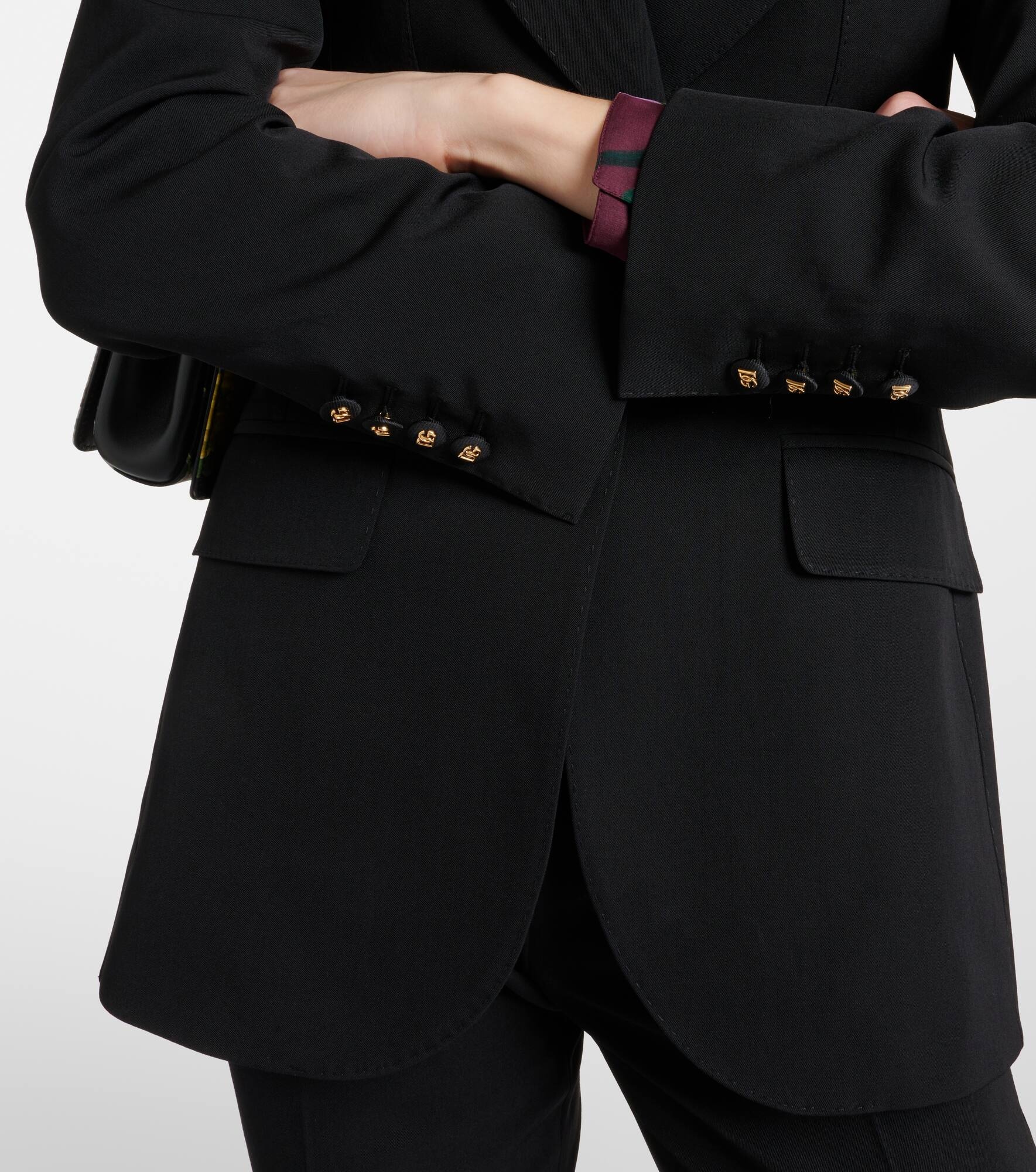 Wool-blend blazer - 5