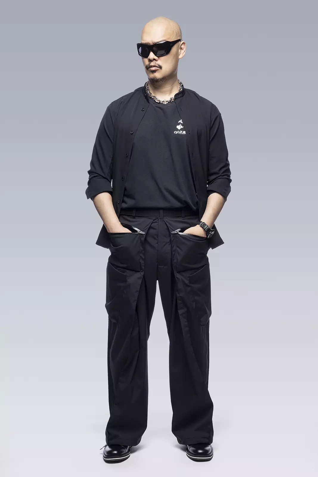 P45A-E Encapsulated Nylon Single Pleat Cargo Trouser - 16