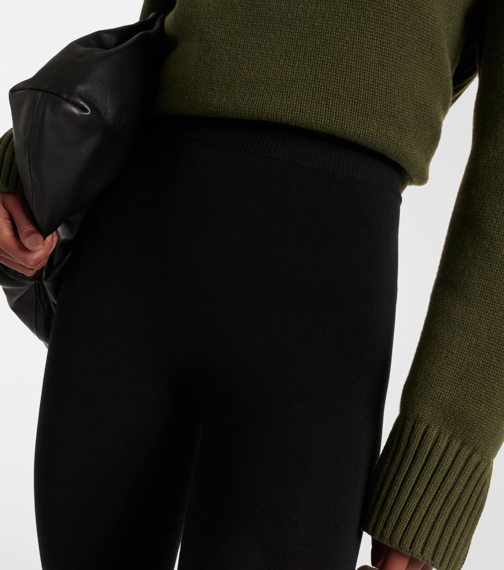 Dream wool-blend leggings - 4