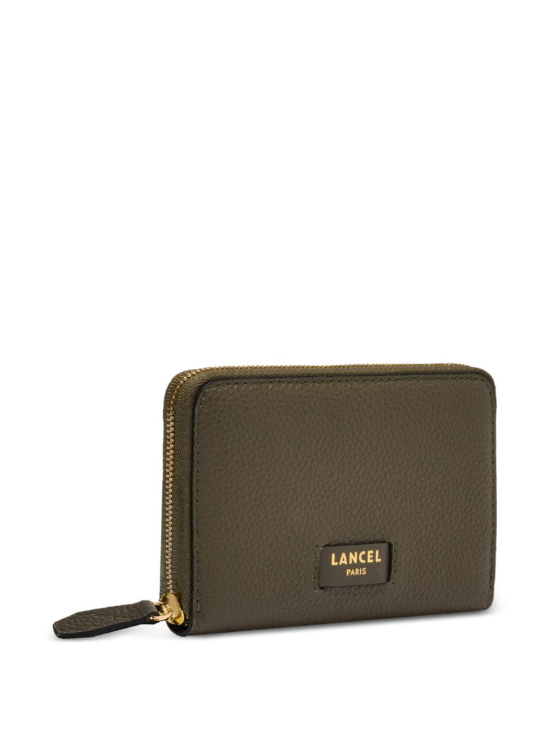 Ninon grained zip around wallet 3