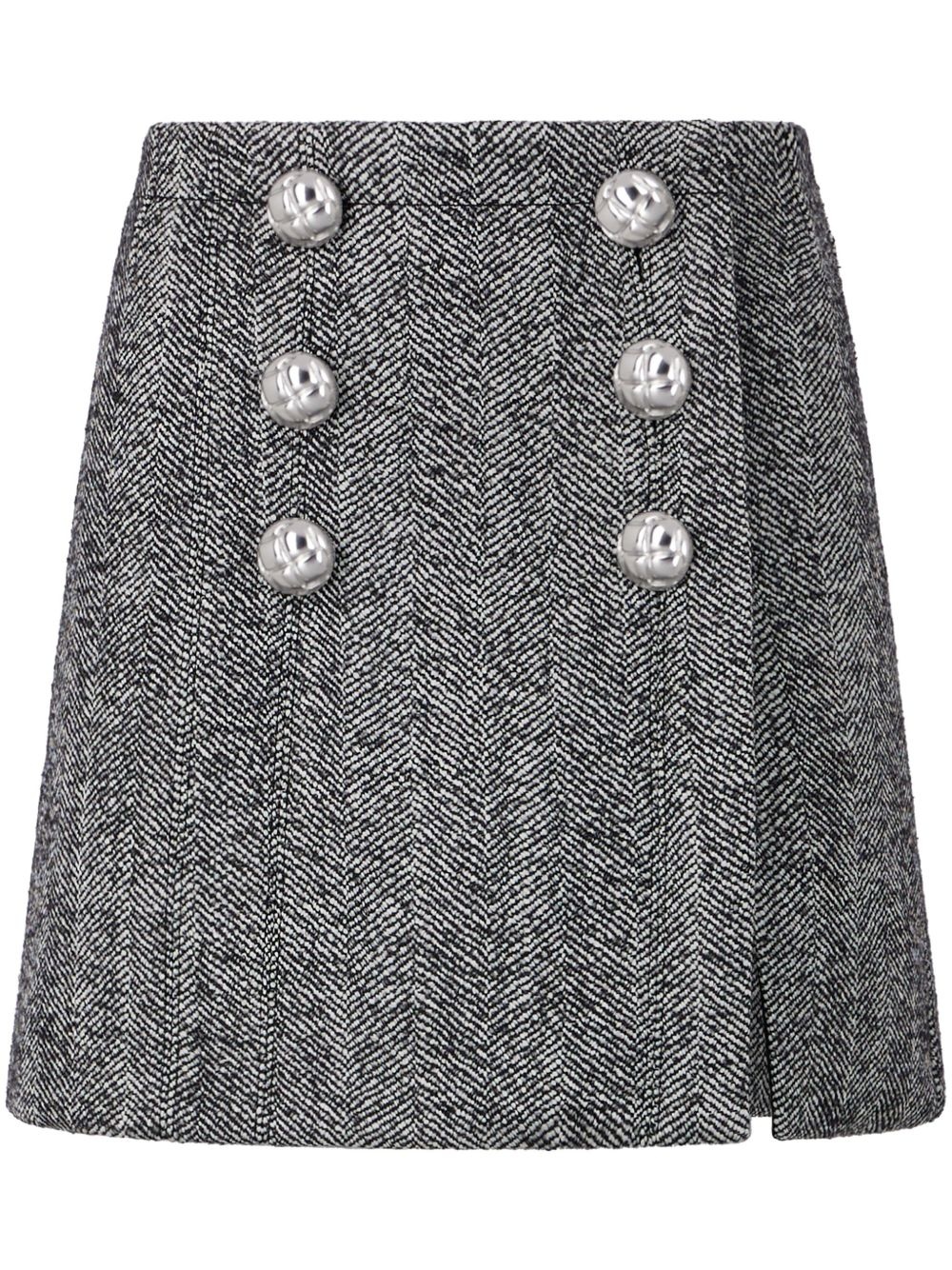 herringbone skirt - 1