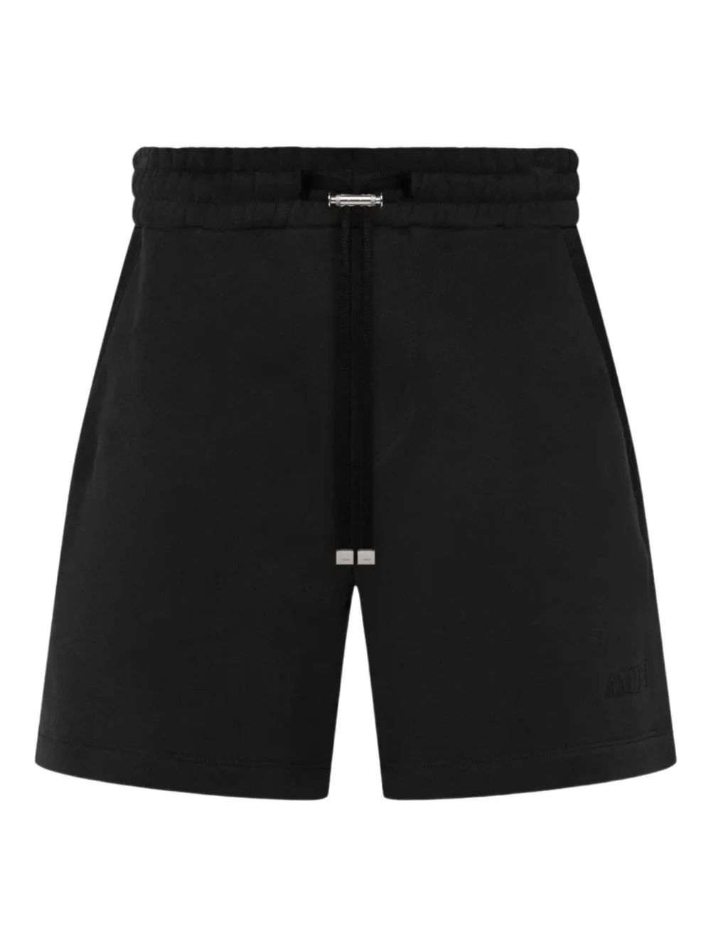 logo-embroidered drawstring shorts - 1