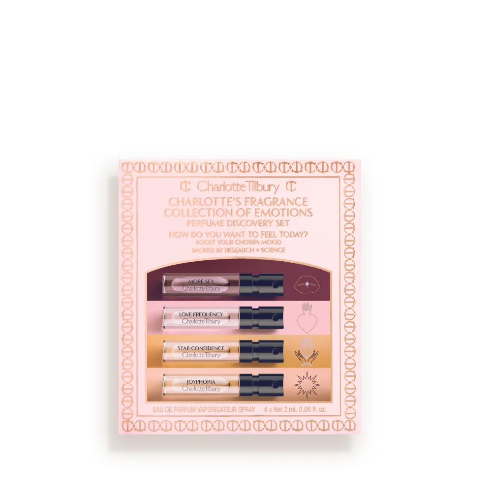 CHARLOTTE'S FRAGRANCE COLLECTION OF EMOTIONS 4 X 2ML DISCOVERY SET - 1