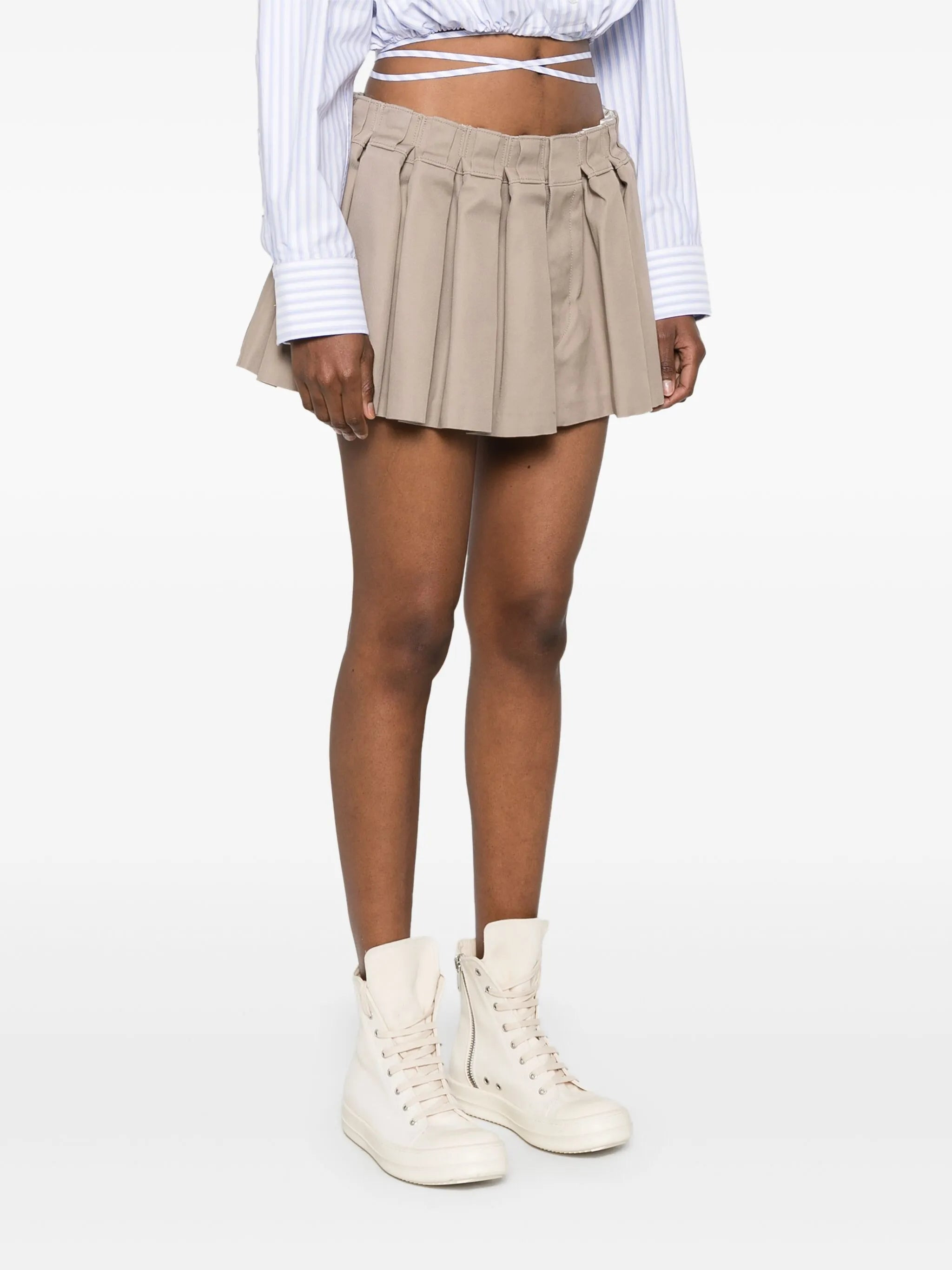 pleated miniskirt - 3