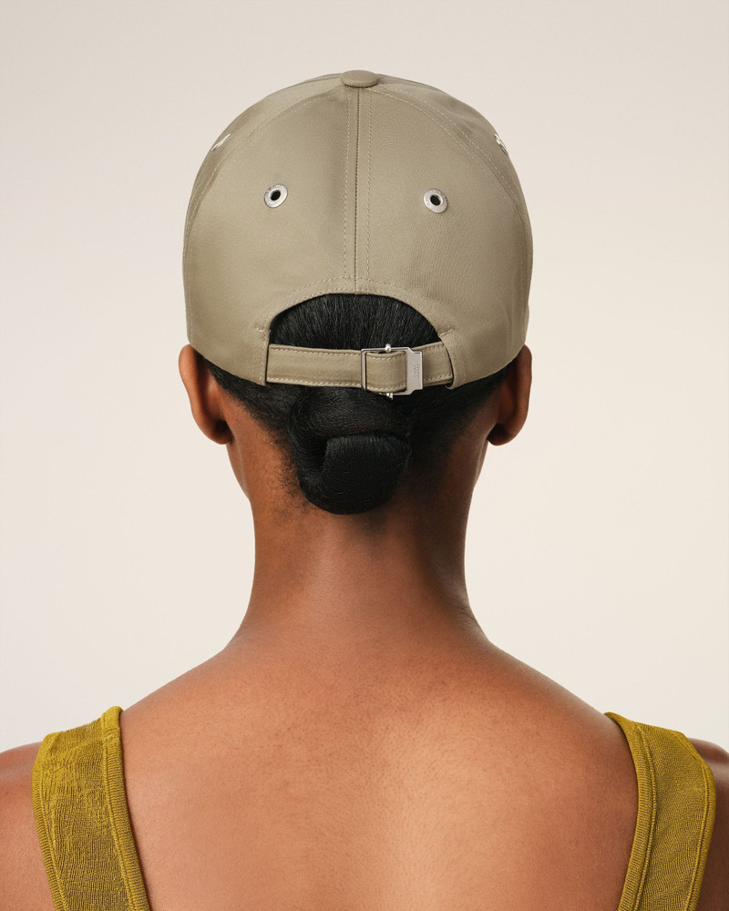 GREEN COTTON AMI DE COEUR EMBROIDERY CAP 6