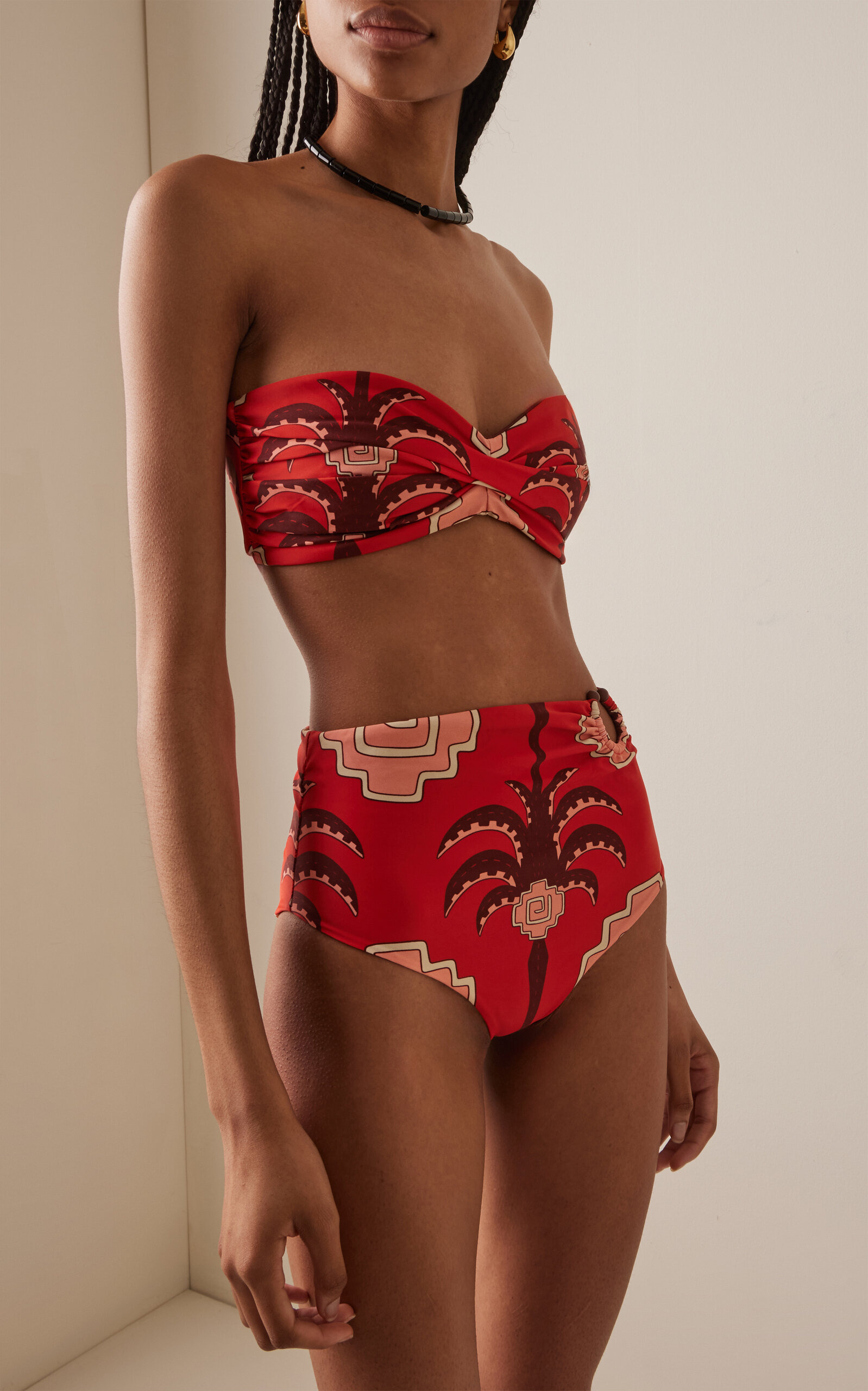 Sea Sprite Twisted Bandeau Bikini Top multi - 2