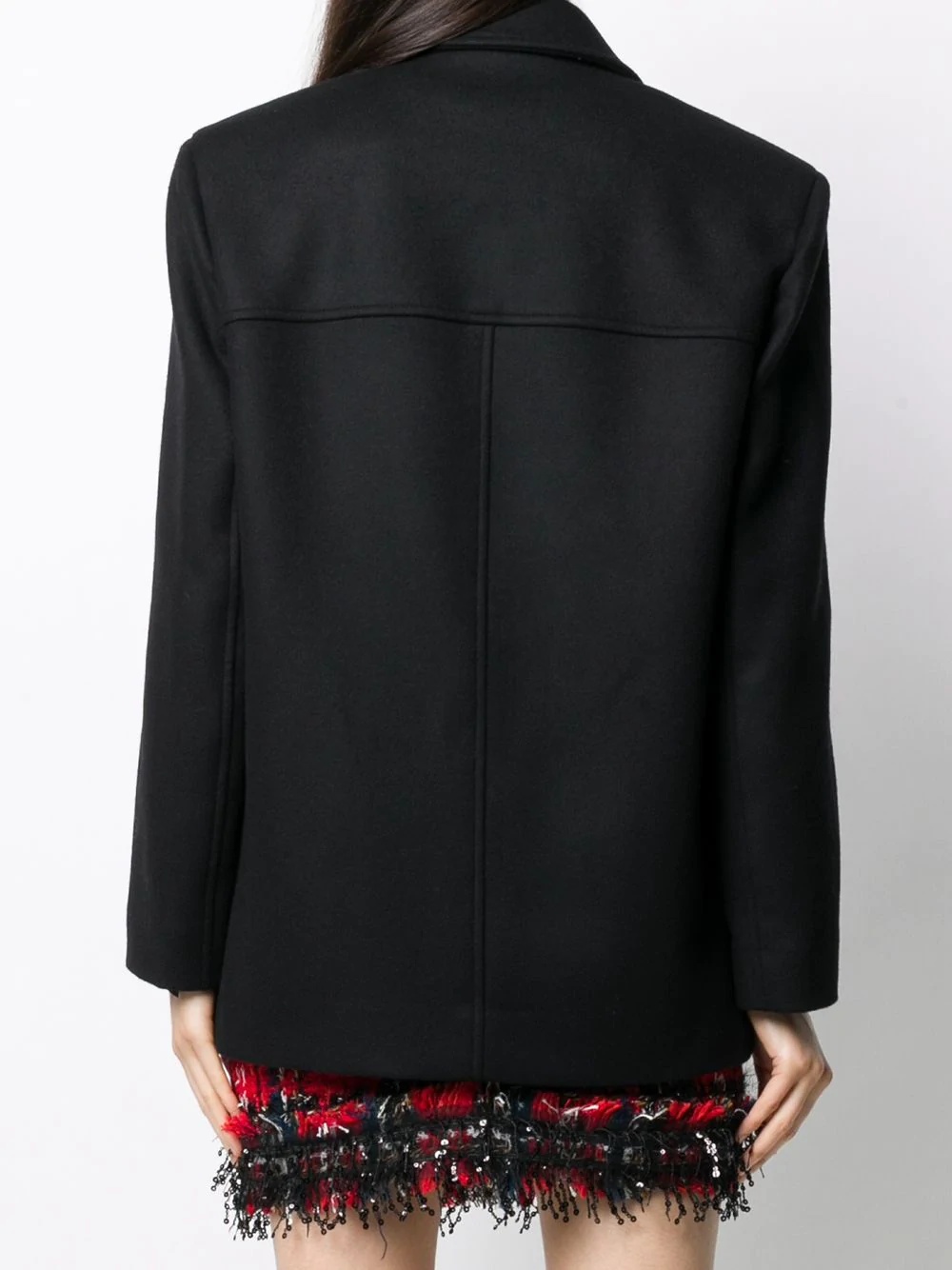 safety pin zipped jacket - 4