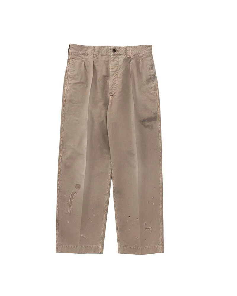 FURROW CHINO CRASH BEIGE - 1