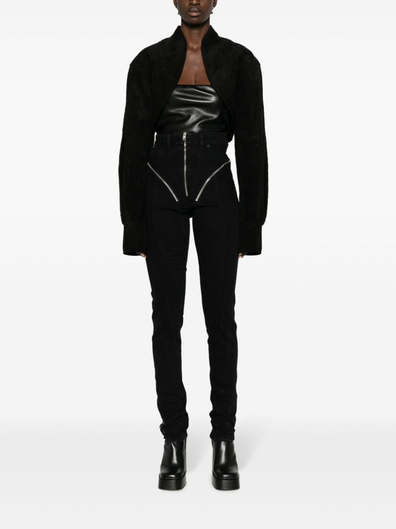 MUGLER Spiral skinny jeans outlook