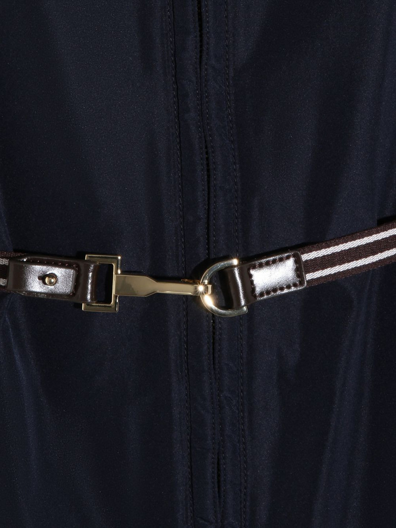 hooded belted jacket 4