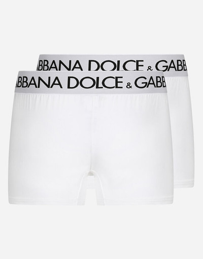 Dolce & Gabbana Two-pack cotton jersey boxers outlook