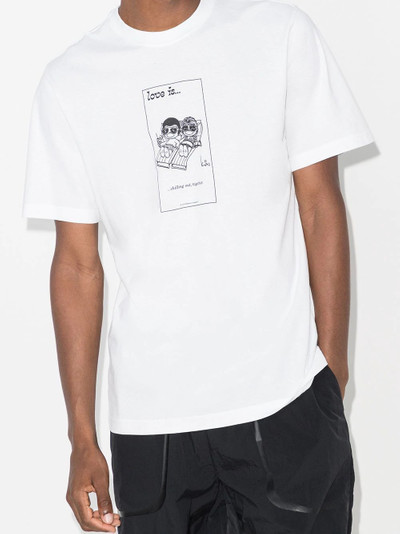 VETEMENTS Love Is Chill graphic-print T-Shirt outlook