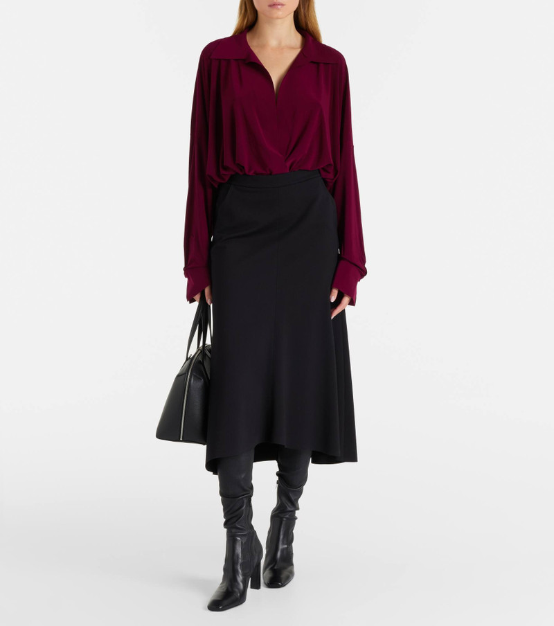 NORMA KAMALI Crêpe bodysuit outlook