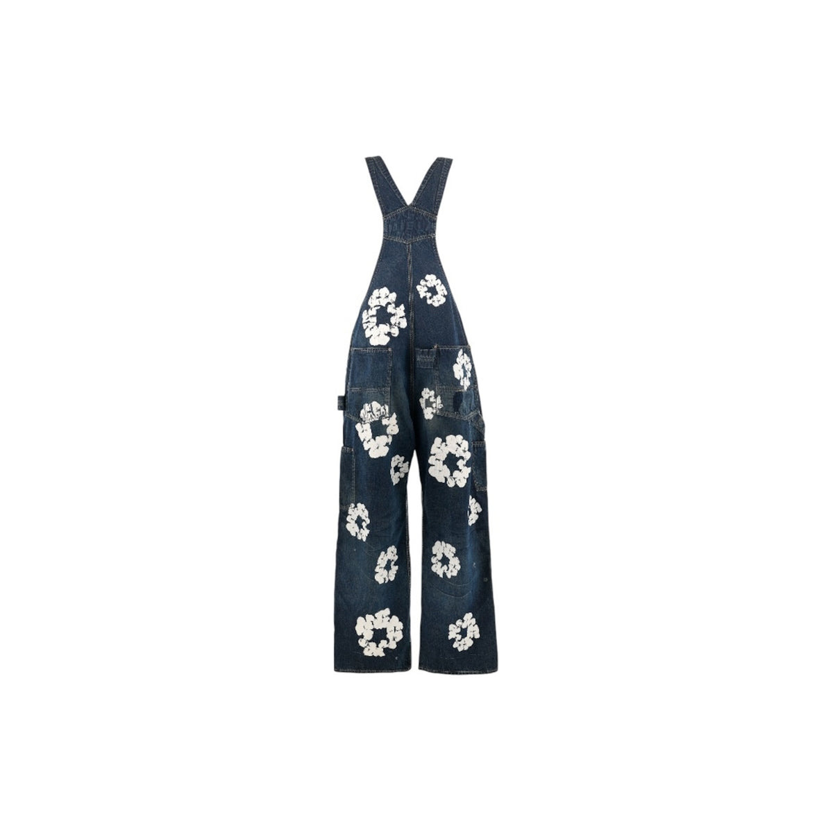 DENIM TEARS X SAINT MXXXXXX COTTON WREATH OVER ALL (BLUE) - 2