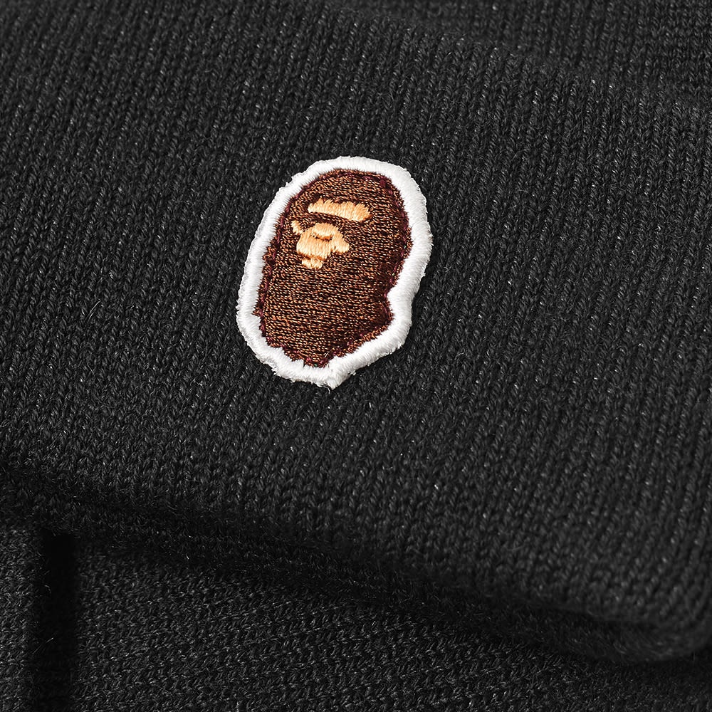 A Bathing Ape Ape Head One Point Knit Cap - 2