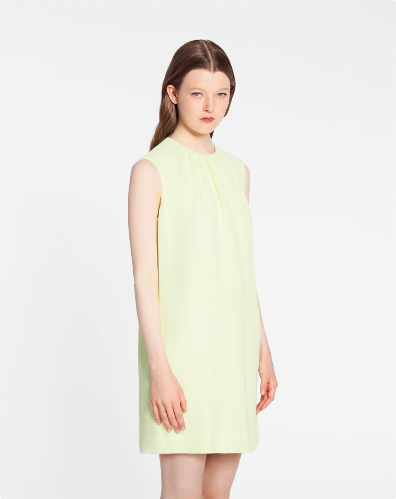 GATHERED NECK MINI DRESS 3
