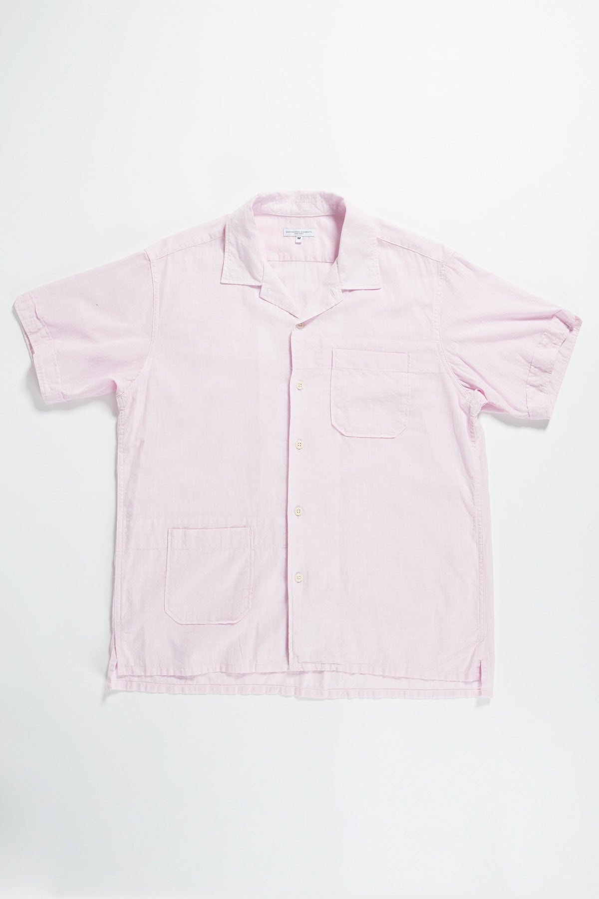 Camp Shirt - Pink Cotton Handkerchief - 1