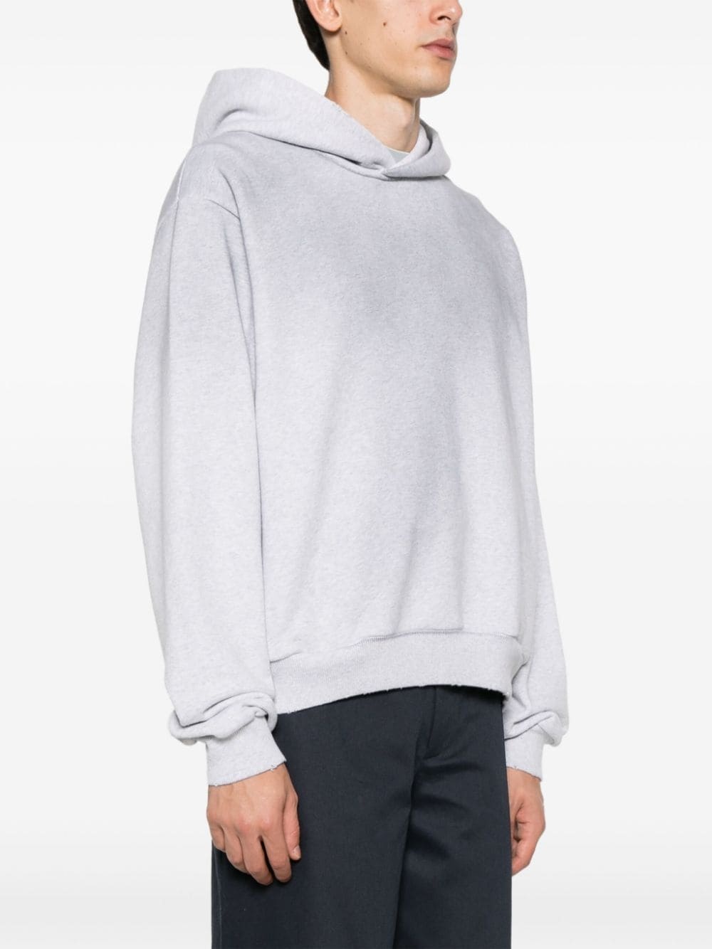 logo-print cotton-blend hoodie - 5