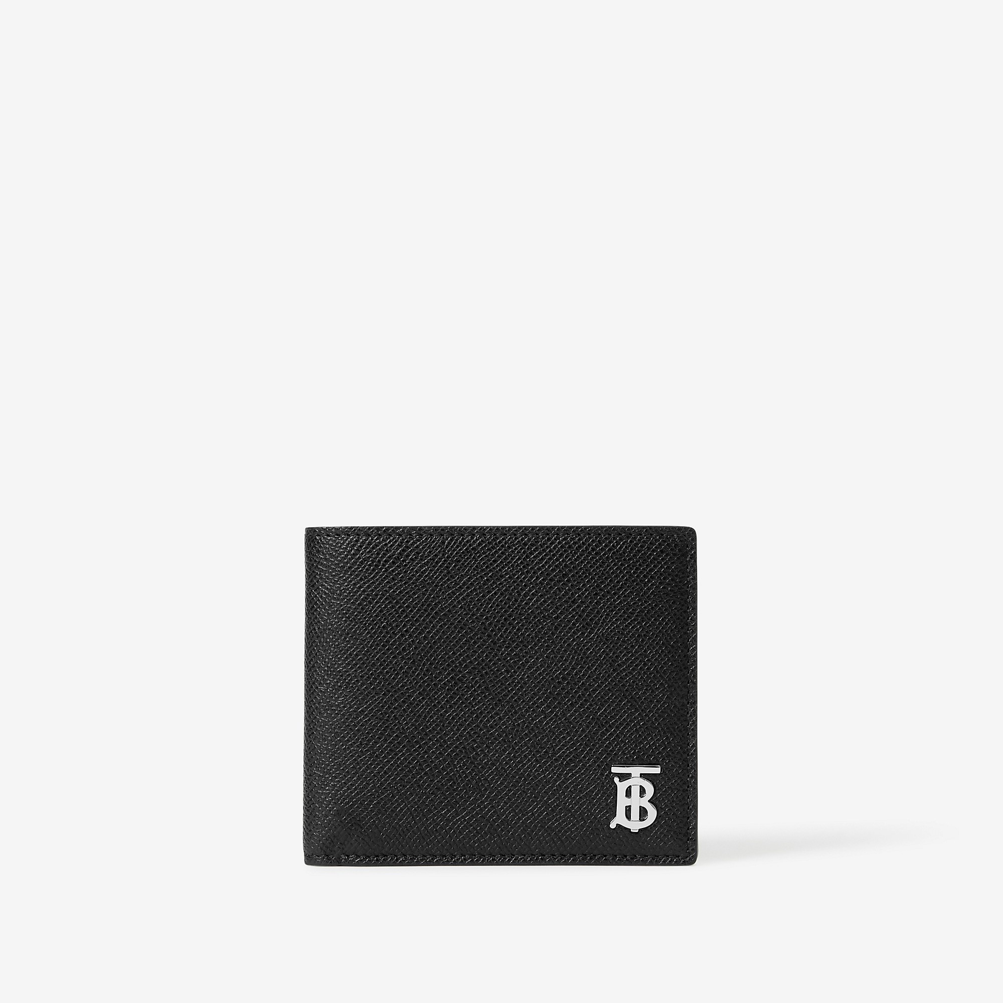 Grainy Leather TB Bifold Wallet - 1