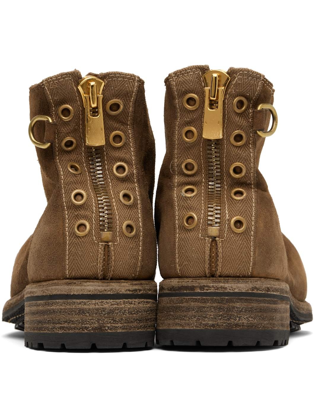 Tan Guidi Edition UC1E4F01 Boots - 2