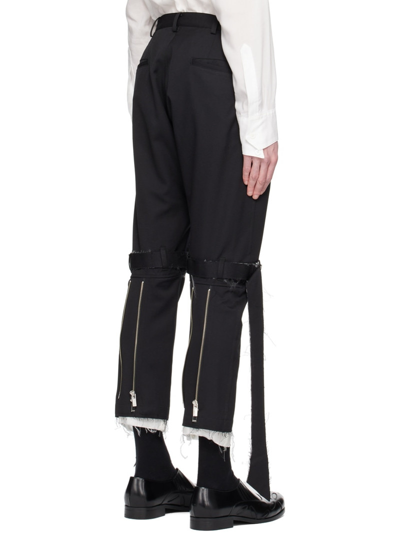 Black Classic Bandage Trousers 3