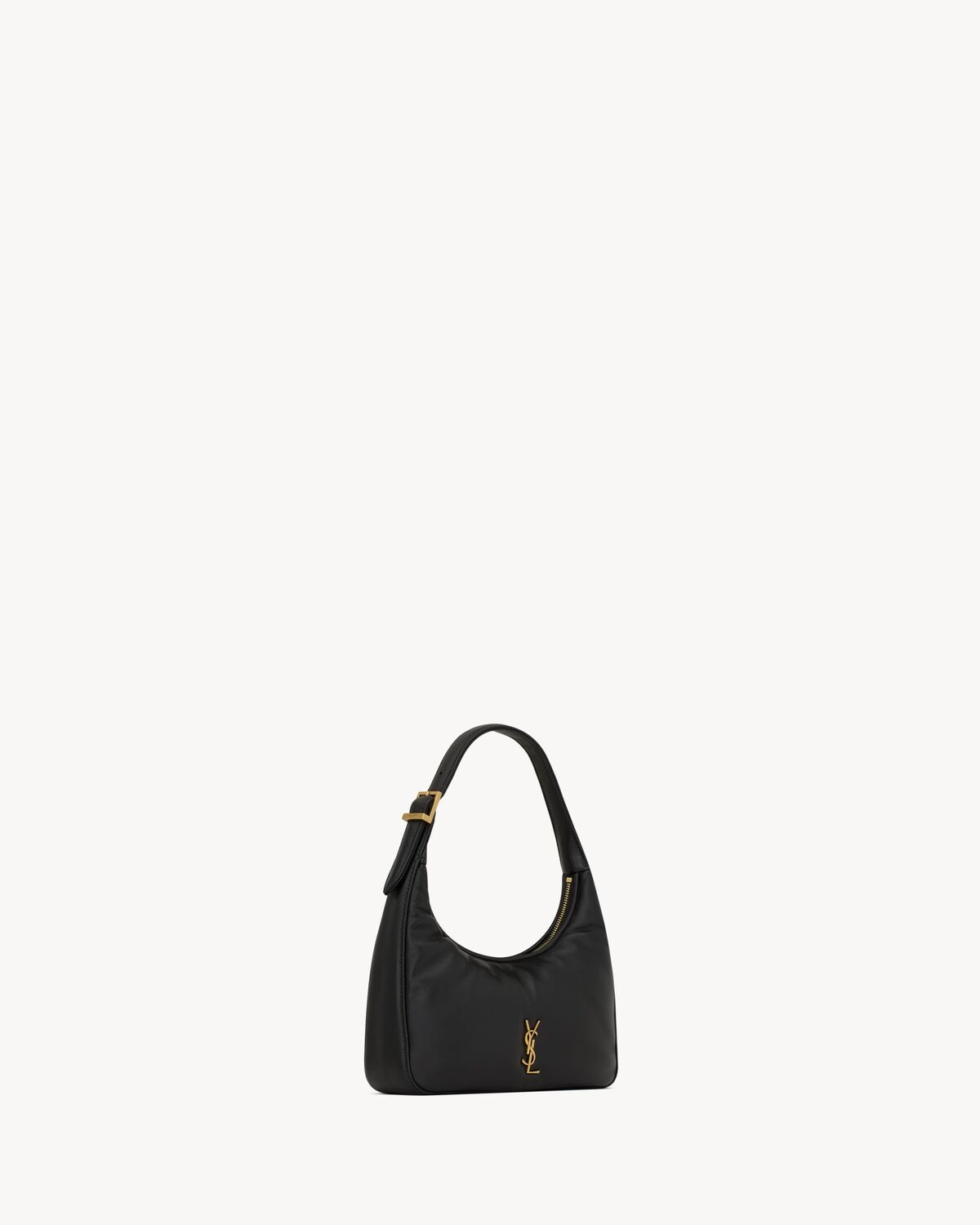 CALYPSO MINI HOBO IN PLUNGED LAMBSKIN - 4