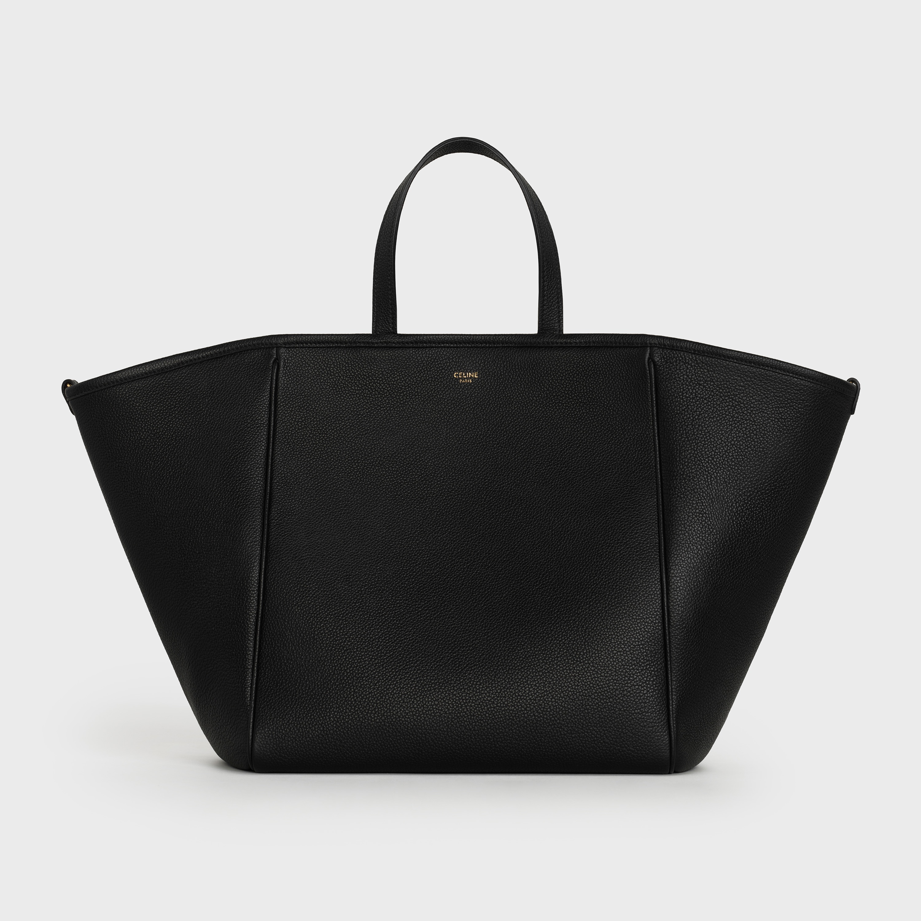 Small Folded Cabas in Grained Calfskin - 5