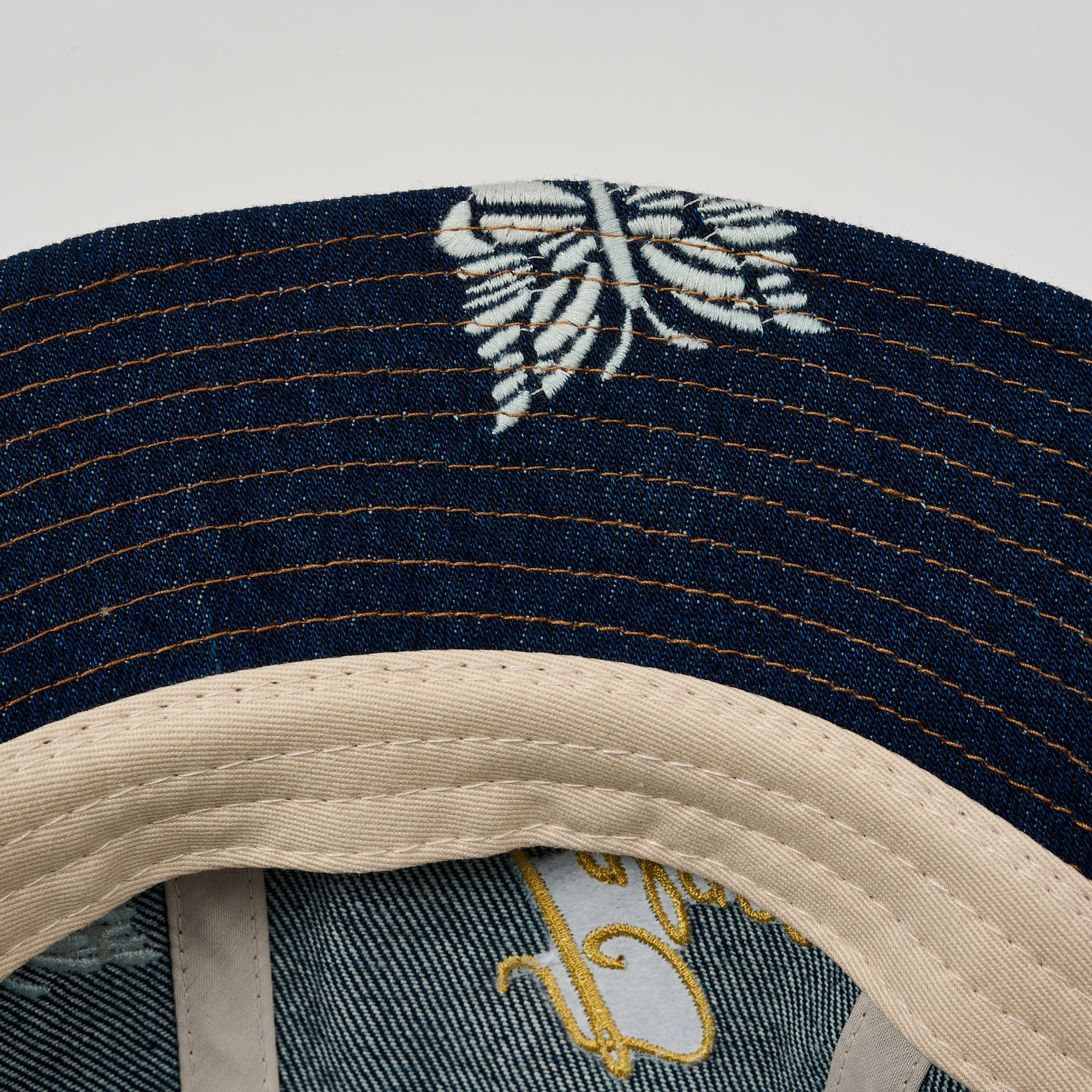 Needles Jacquard Denim Bucket Hat - Indigo | Garmentory
