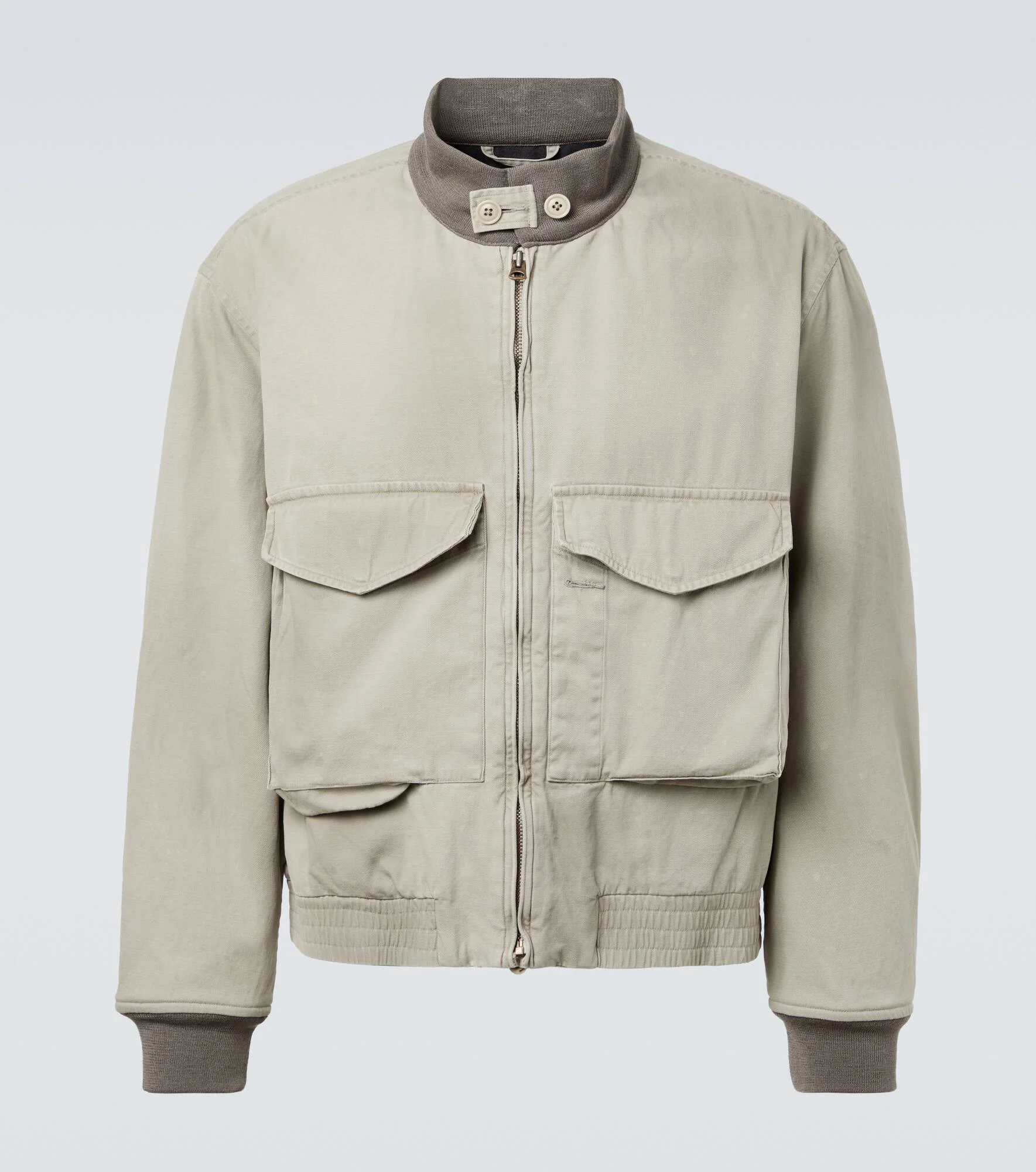 Vintage cotton blouson - 1