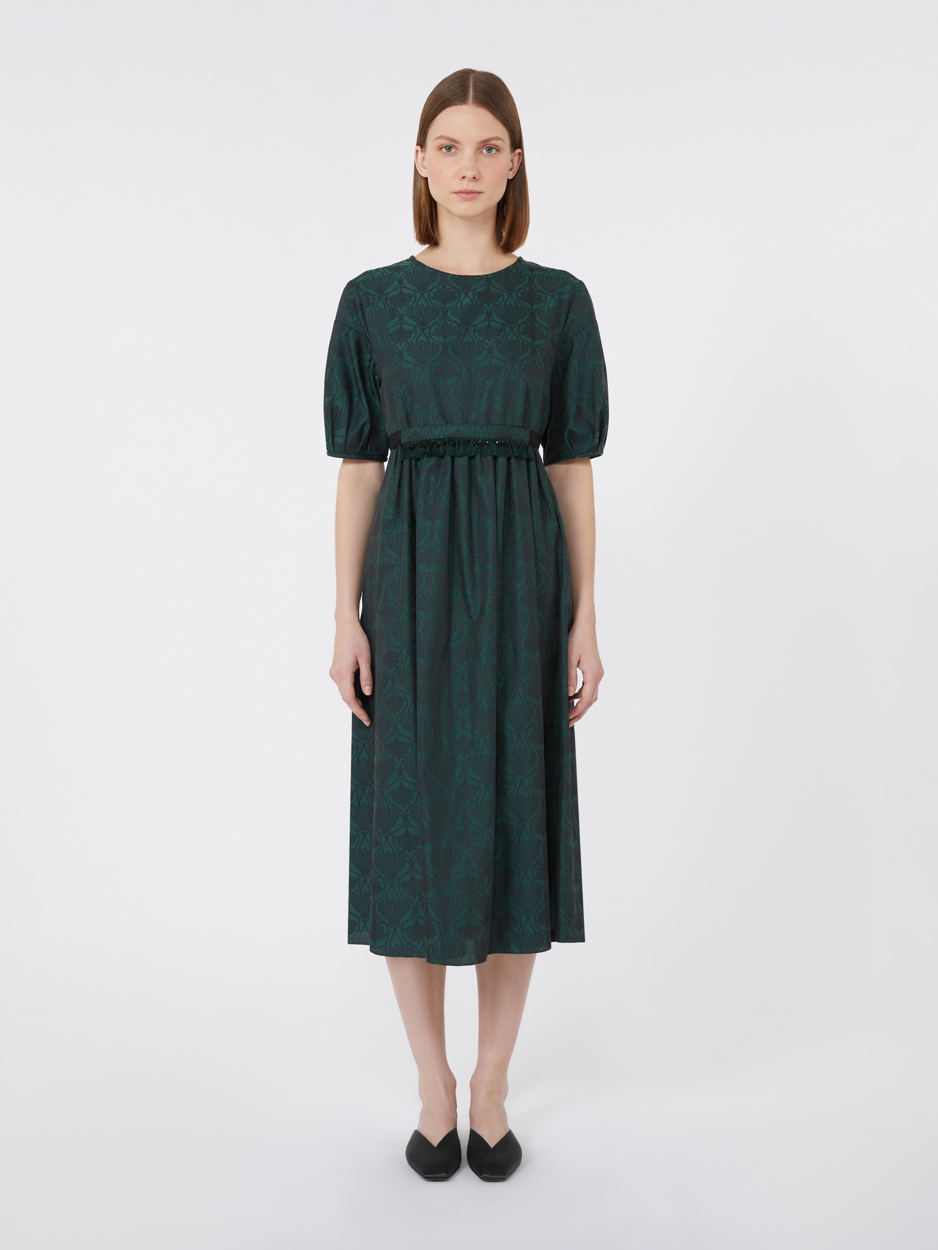 FATOJAC Jacquard cotton dress - 3