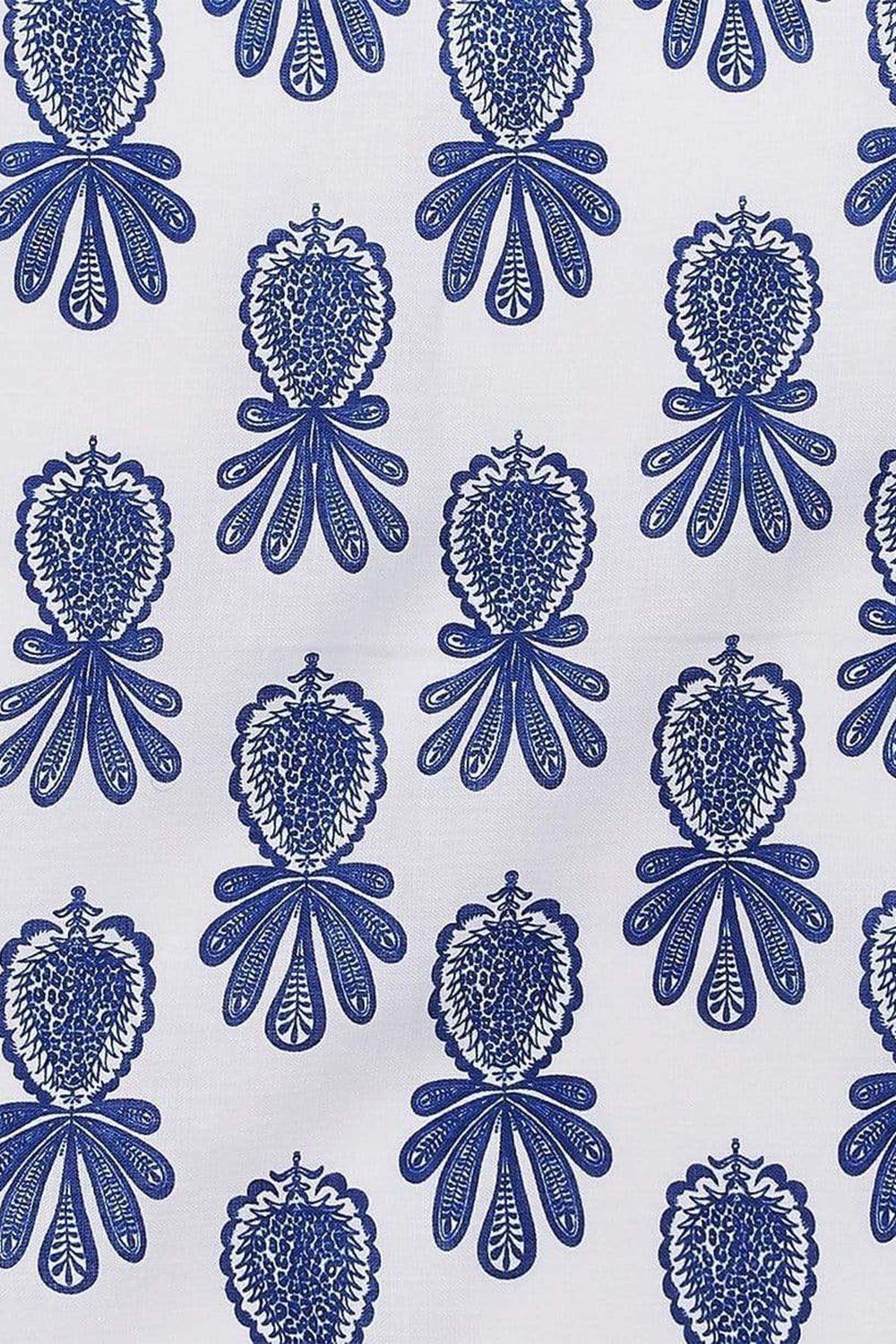 Large Napkins Set Of 6 - Pineapple Blu - 4