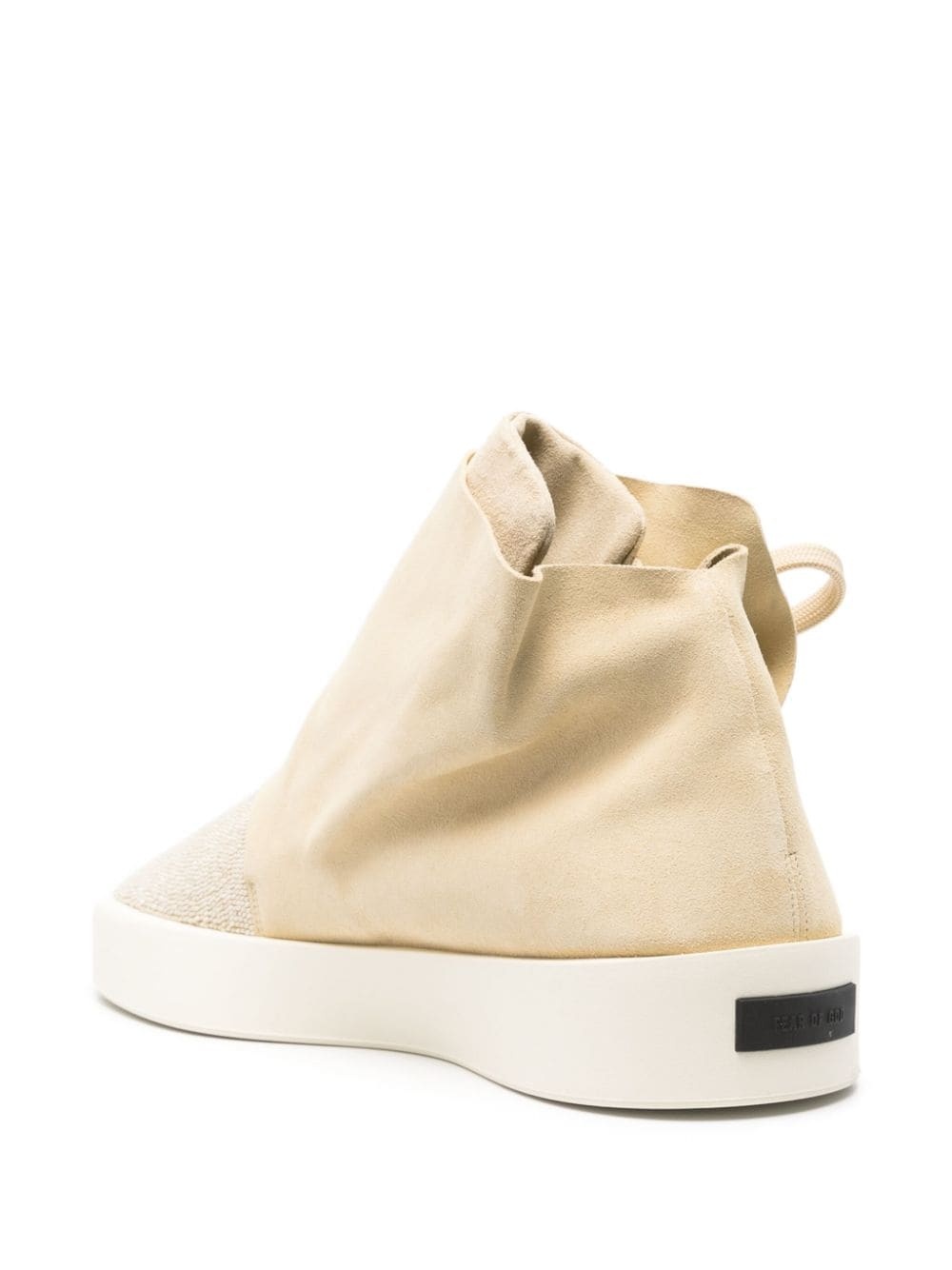 Moc bead-detail suede sneakers - 3
